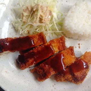 トンカツでお子様ランチ！